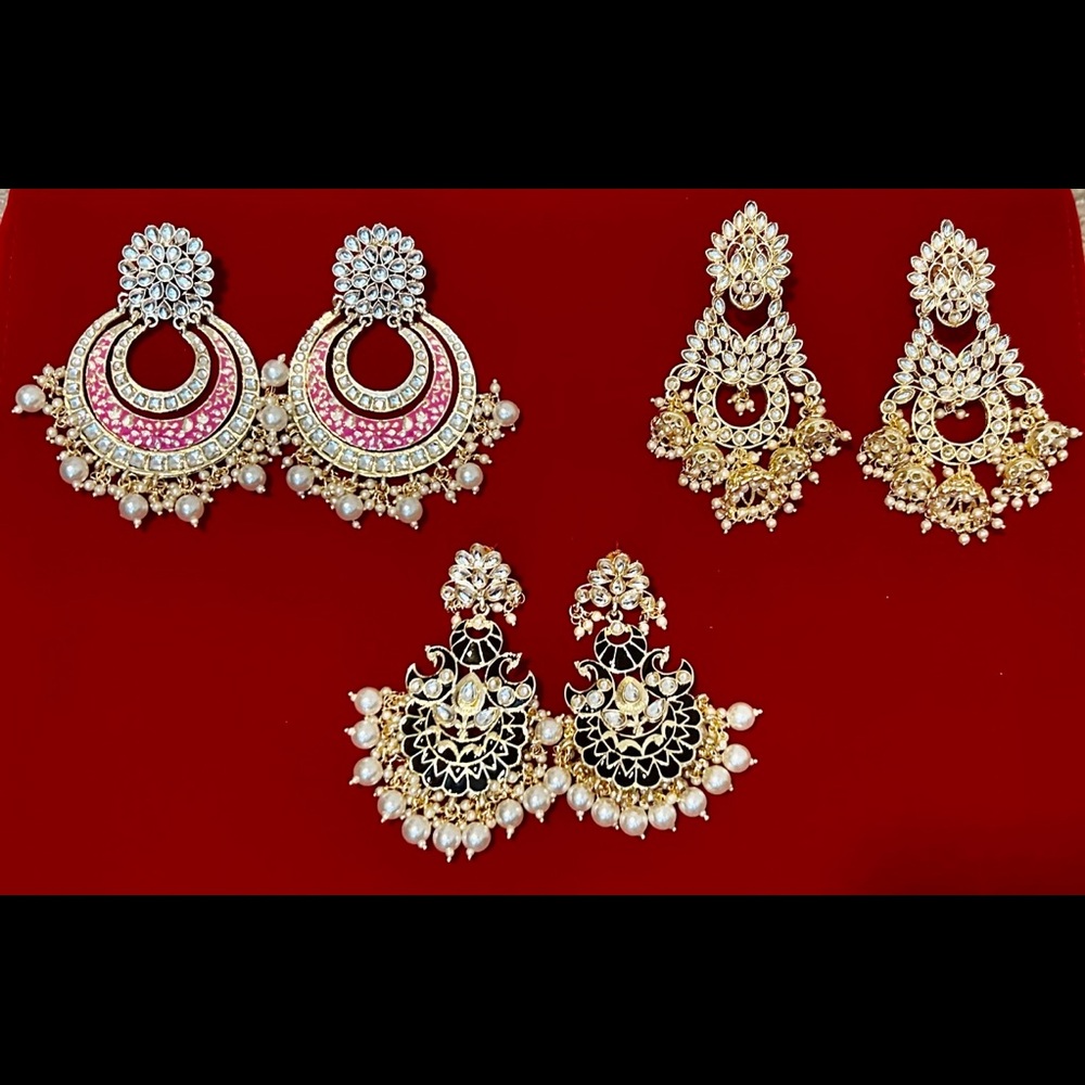 Beautiful big earrings